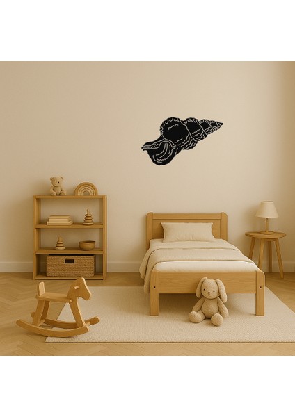 Şık Deniz Kabukları Desenli Mdf Duvar Dekoru - TNC5553-6692 modelleri