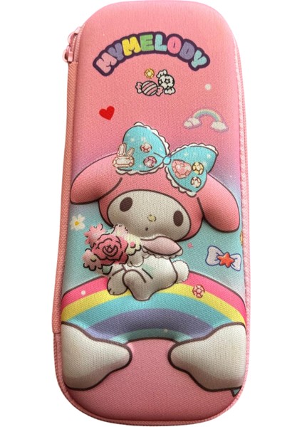 Kalem Kutusu Sanrio My Melody Kuromi 3D Kabartmalı Kalemlik