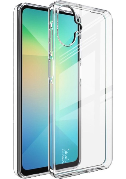 Samsung Galaxy A07 ile Uyumlu Sert Pc Sararmaz Kristal Netlik Şeffaf Kılıf