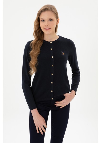 Kadın Lacivert Hırka (Triko) 50307737-VR033