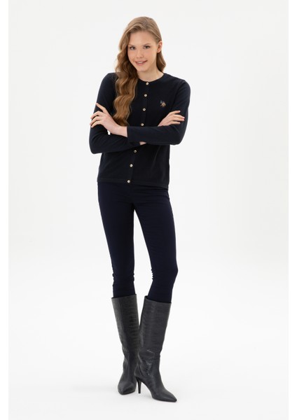 Kadın Lacivert Hırka (Triko) 50307737-VR033 fırsatları