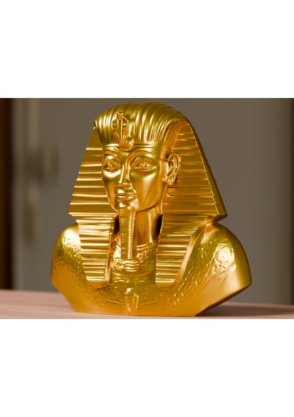 Dekoratif Firavun Büst 15 cm Masaüstü Dekoratif Biblo fiyatları