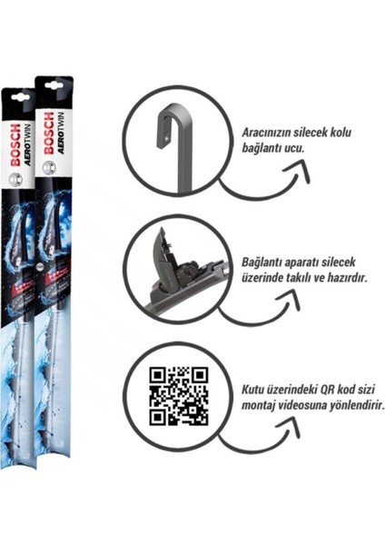 Hyundai Accent Blue Silecek Takımı (2011-2015) Aerotwin fiyatları