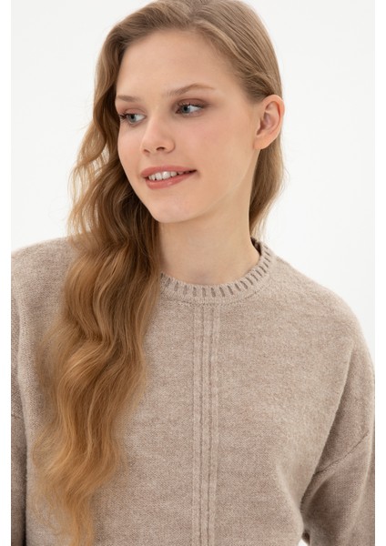 Kadın Taş Melanj Kazak /triko 50307879-VR225 fiyatları