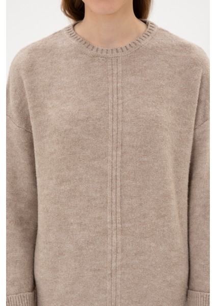 Kadın Taş Melanj Kazak /triko 50307879-VR225