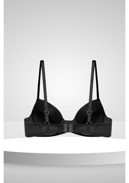 Taş Detaylı Mikro Dolgulu Siyah Sütyen fırsatları