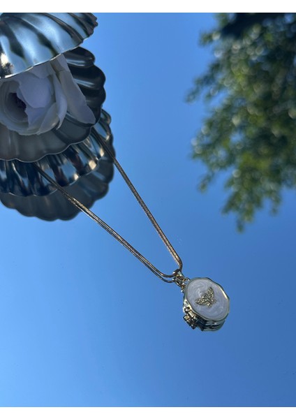 Gold Melek Hatıra Aynalı Paslanmaz Çelik Kolye Xuping Takı fiyatları