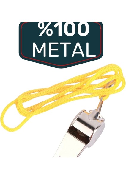 Metal Ipli Ikaz Düdüğü 24 Adet fırsatları