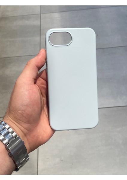 Iphone 16E Uyumlu Darbe Emici Içi Kadife Lansman Silikon Kılıf