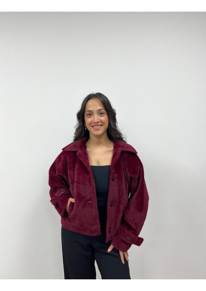 Düğmeli Kısa Kaban fiyatları