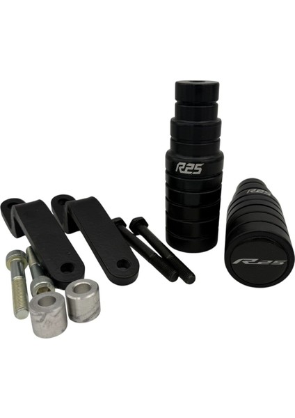 Yamaha R25 Koruma Takozu Siyah Trk (2019-2024) modelleri