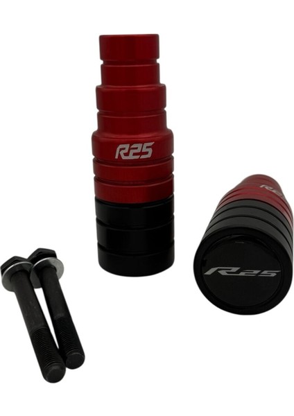 Yamaha R25 Koruma Takozu Kırmızı 2014-2018