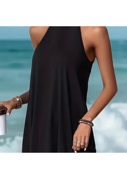 Kadın Daire Yakalı Reglan Kol Viskon Elbise fiyatları