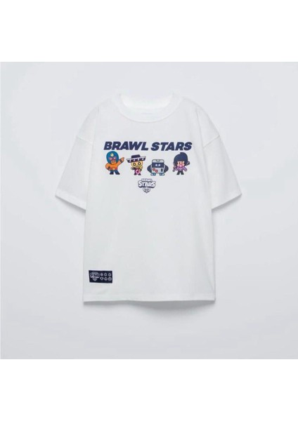 Brawl Stars Baskı Detaylı Unisex T-Shirt