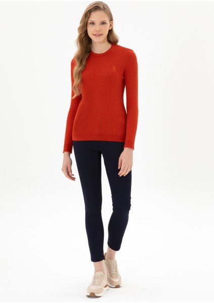 Kadın Lacivert Pantolon (Kanvas-Chino) 50317139-VR033