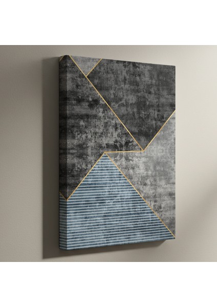 Geometrik Soyut Sanat Tablosu