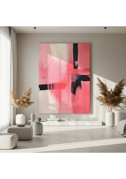 Soyut Pembe Tonları Tablosu fırsatları