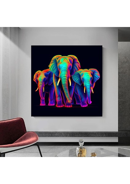 Kravatlı Kaplan Adam Kanvas Duvar Sanatı; Kaplan Kanvas Baskı indirimleri