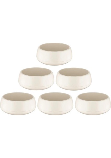 So-Eas2 Elvan Arajman Sukulent Kaktüs Saksı 2 Lt Kirli Beyaz 6 Adet