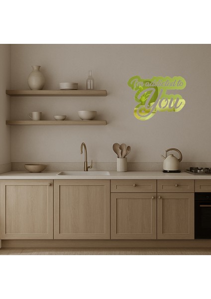 Sana Bağımlıyım Dekoratif Altın Aynalı Tablo - TNC1192-2409 modelleri