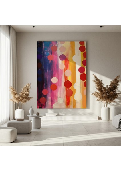 Soyut Pembe Tonları Tablosu fırsatları