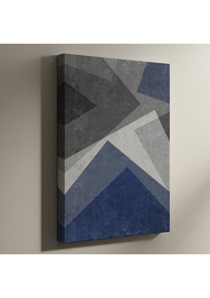 Soyut Geometrik Desen Tablosu