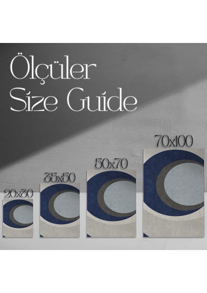 Soyut Geometrik Desen Tablosu modelleri