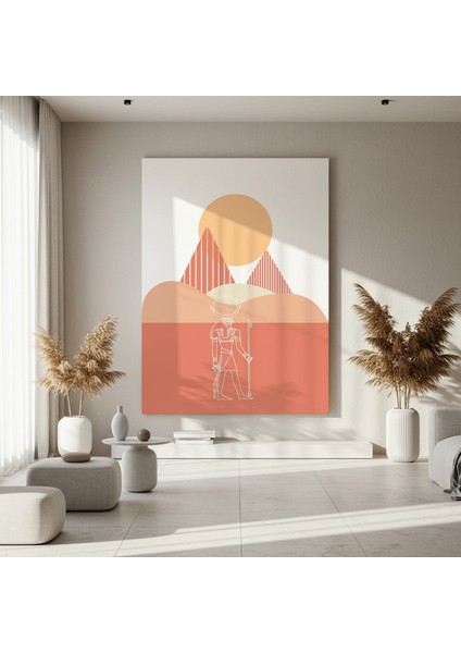 Mısır Tanrısı Horus Soyut Sanat Tablosu fırsatları