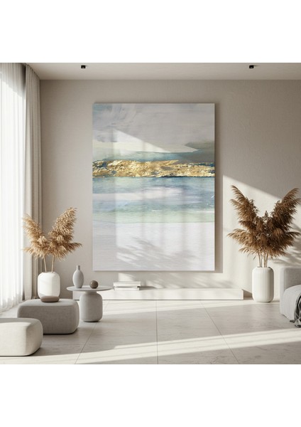 Soyut Altın Detaylı Modern Sanat Tablosu fırsatları