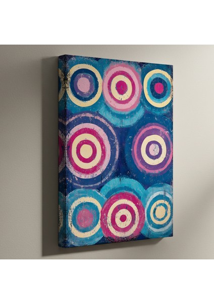 Soyut Çemberler Dekoratif Tablo