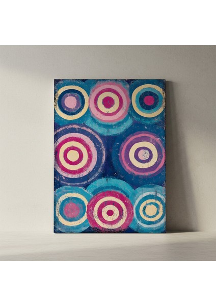 Soyut Çemberler Dekoratif Tablo fiyatları