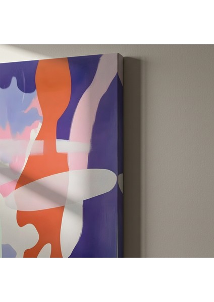 Soyut Pembe Tonları Duvar Tablosu indirimleri