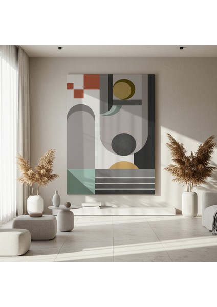 Soyut Geometrik Desen Tablosu fırsatları