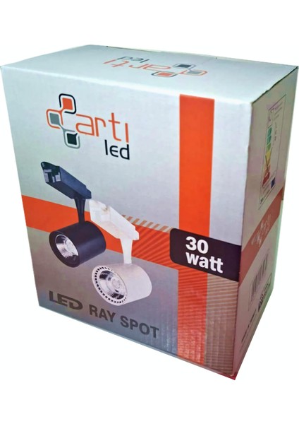 Artı LED 30W 3 Lü Set Günışığı Ray Spot modelleri