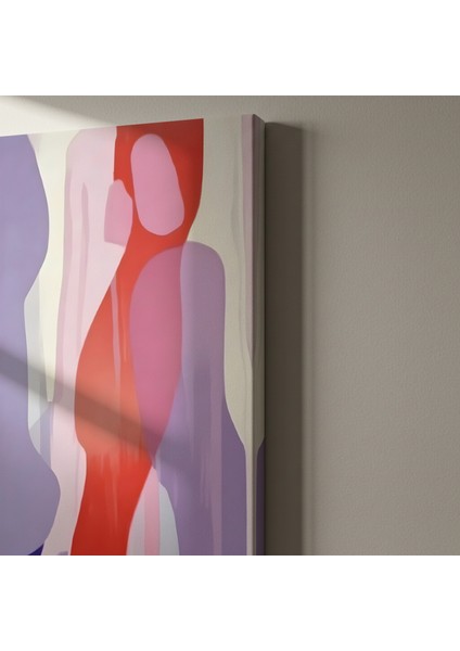 Soyut Pembe Tonları Akrilik Tablo indirimleri