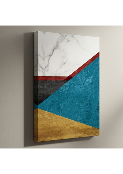 Soyut Geometrik Desen Tablosu