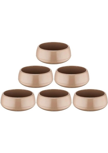 So-Eas1 Elvan Arajman Sukulent Kaktüs Saksı 0.86 Lt Mocha 6 Adet