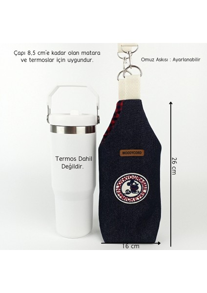 El Yapımı U Model Kot Mickey Matara Termos Kılıfı Iceflow 0,89 fiyatları