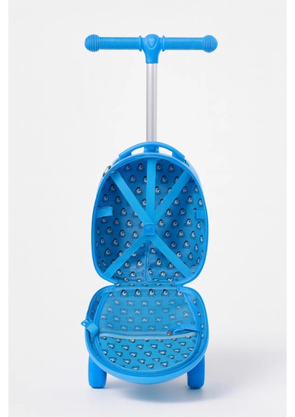 Valiz - Scooter Valiz - Wexta Heybee Serisi Çıkarılabilir Sırt Çantalı Mavi Scooter indirimleri