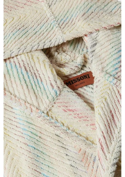 Harmony Pamuklu Kapüşonlu Bornoz, Maksimalist Renk ve Konfor indirimleri