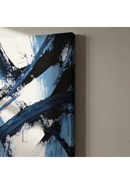 Soyut Mavi Akrilik Tablo indirimleri
