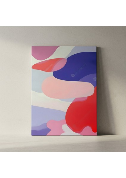 Soyut Pembe Tonları Modern Sanat Tablosu fiyatları