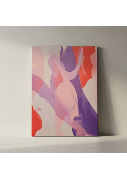 Soyut Pembe Tonları Duvar Tablosu fiyatları