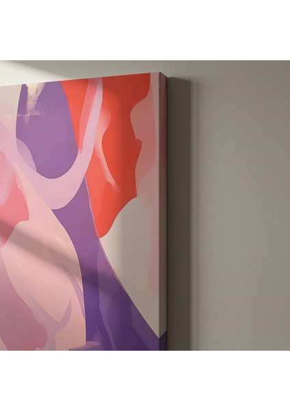 Soyut Pembe Tonları Duvar Tablosu indirimleri