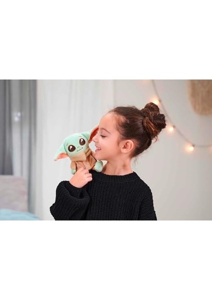 6315870462, Grogu Manyetik Peluş Figürü, Özel Tasarım, Tam Detaylı, Kıyafetler ile Takılabilir, Mıknatıslı, 12 cm modelleri