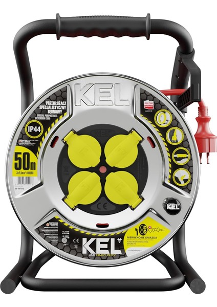 99470 Profesyonel Uzatma Kablosu 50M, 3x2.5 Mm2