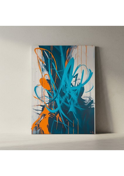 Soyut Mavi ve Turuncu Enerji Tablosu fiyatları