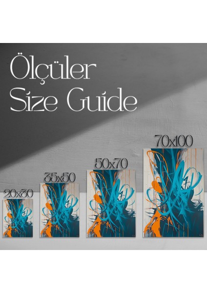 Soyut Mavi ve Turuncu Enerji Tablosu modelleri