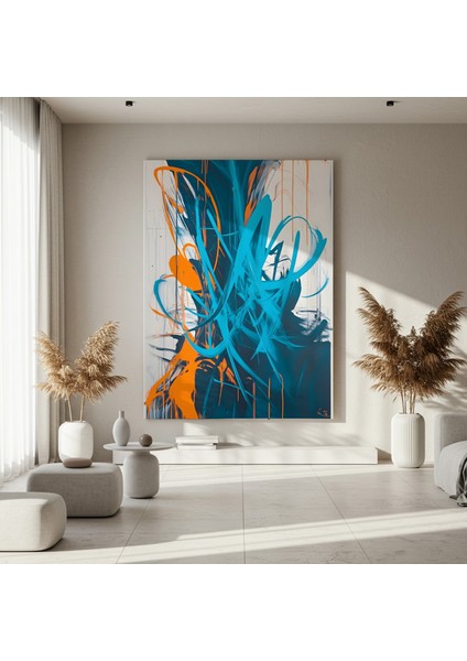 Soyut Mavi ve Turuncu Enerji Tablosu fırsatları