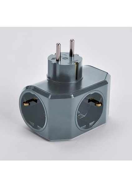 Yonca Plus Gri Üçlü Topraklı Priz Çarpma Karşıtı fiyatları